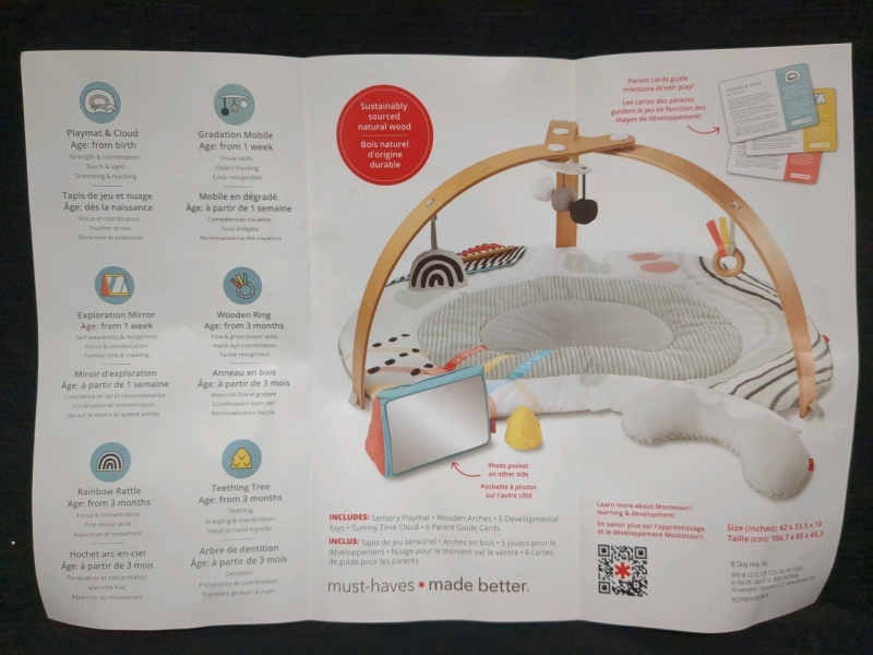 As Is Skip Hop Discoverosity Play Gym Retails Over $120