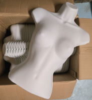 30 New | Plastic Injection Molded Female Busts | 23" x 14" x 5.5"
