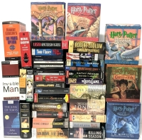 35+ Assorted Audiobooks on CD Incl HARRY POTTER, Dan Brown, Jane Austen, Tom Clancy, Michael Crichton + More