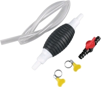 New Car Oil Sucker, 24x6x6cm Long Lasting Rubber Anti Impact Multi Purpose Car Manual Fuel Tank Suction Oil Pump Portable for Tire Cleaning
