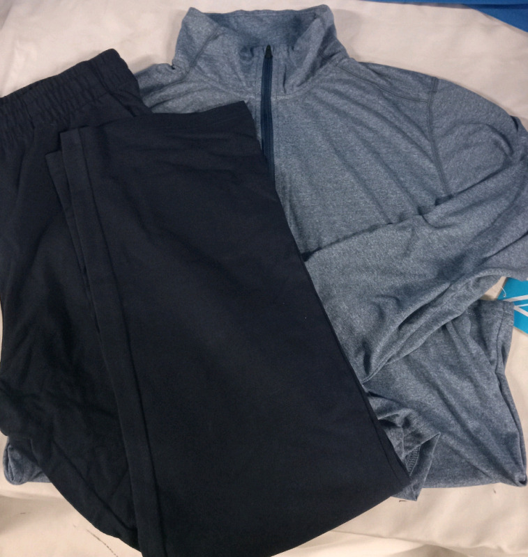 2 New | Size M Men's SYNC Turtleneck Breathable Sweater & Size M Women's Willit Cotton Pants w/ Pockets