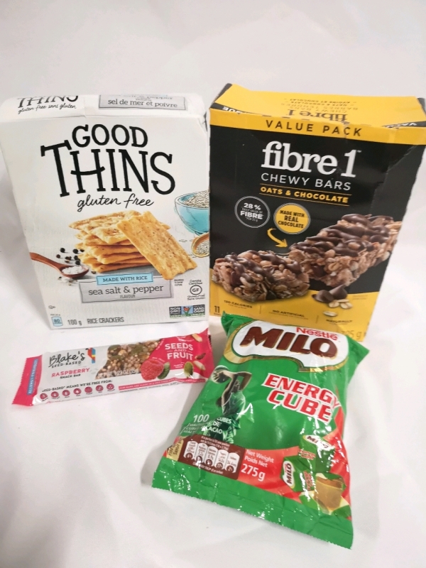New Nutritious Snacks - Fiber1 Bars, Good Things, Milo Energy Cubes +