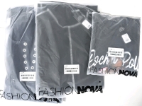 3 New Size 2X Women's FASHION NOVA Dresses : Nova Mineral Wash Midi Dress (Navy), Ava Maxi Dress (Black), & Rock N Roll Washed T-Shirt Dress (Charcoal) | Over $80 Retail Value!