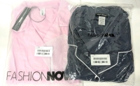 2 New Size 2X Women's FASHION NOVA: Simply Over It PJ Sleep Shirt (Pink/Combo) & Awakeish PJ Pant Set (Navy) | Retails Over $50!