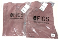 New Size Small/SP Women's FIGS Top & Bottoms : Catarina One-Pocket Scrub Top & Zamora Jogger Scrub Pants | Over $120 Retail Value!