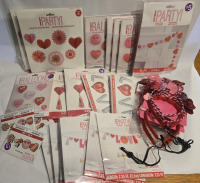 Massive $100+ Retail Assorted Party Lot | Includes Banners, Balloons, Garlands, Headbands & More!