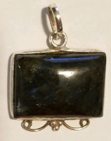 Sterling silver Labradorite pendant