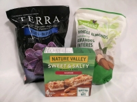 New Snacks - Whole Almonds 2 lbs + Vegetable Chips +