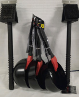 5 New | Barbecue Utensils | Basting brushes w/ Bowls & 3in1 Grill Brushes | Tallest Measures 14"