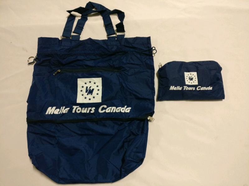 9 New Melia Tours Shopping Bag In a Pouch