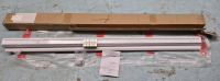 As New Zebra Blinds 61 by 64" Hardware Present