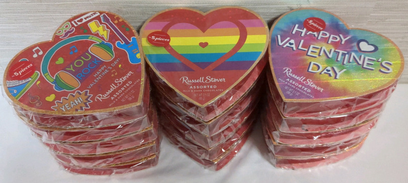 15 New Russell Stover Mini Assorted Chocolate Boxes