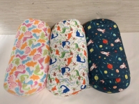 3 New Beaded Bolster Pillows Approx 14 Inches Long