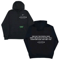 New with Tags Nike Escalona Deisgn 1340 Collective Hoodie in Black Size Men's XXL Retail $127 US