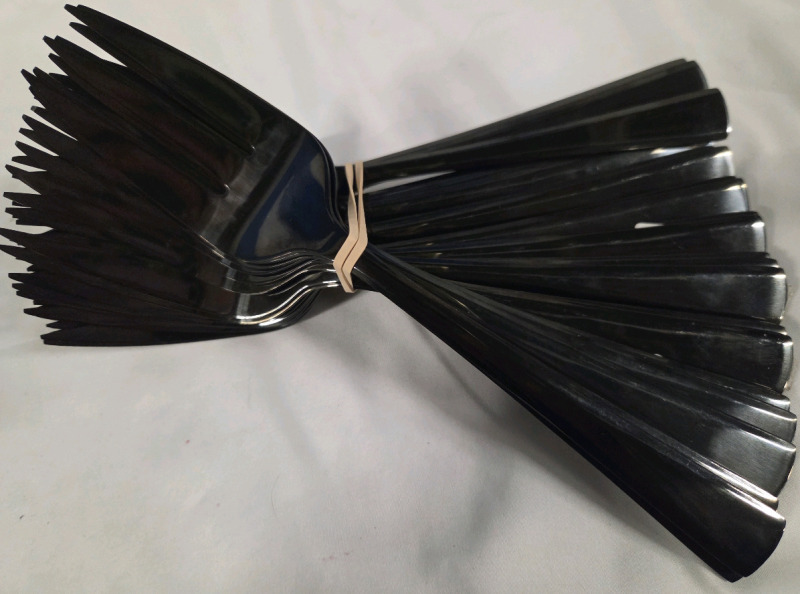 20+ New | Large Stainless Steel 3-Pronged Forks | Measures 9" Ea. | Over $50 CAD