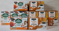 10 New K-Cup Boxes Pumpkin Spice Coffee by Green Mountain & Clover Valley