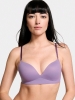 New Size 44C Women's VICTORIA'S SECRET Smooth Wireless Push-Up Plunge Bra, Frozen Plum