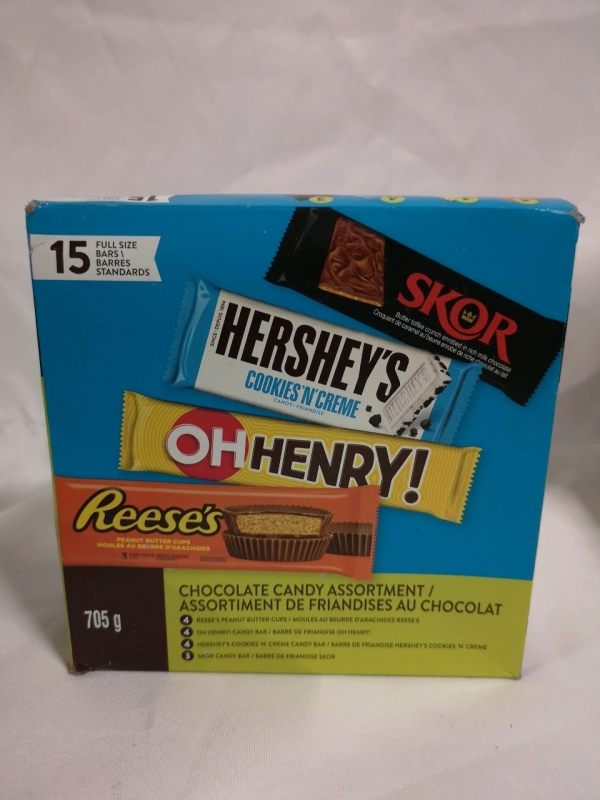 New 15 Hersey's Chocolate Bars