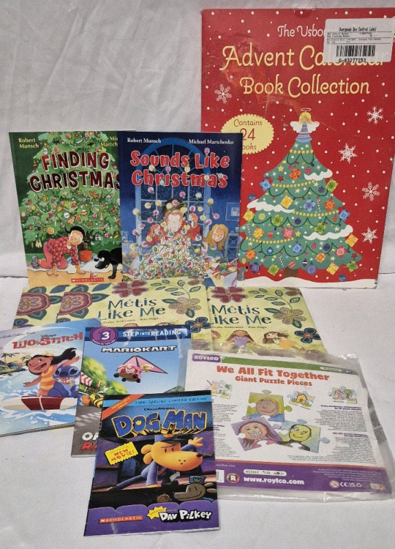 32 New & Used Children's Books & A Puzzle - Robert Munsch