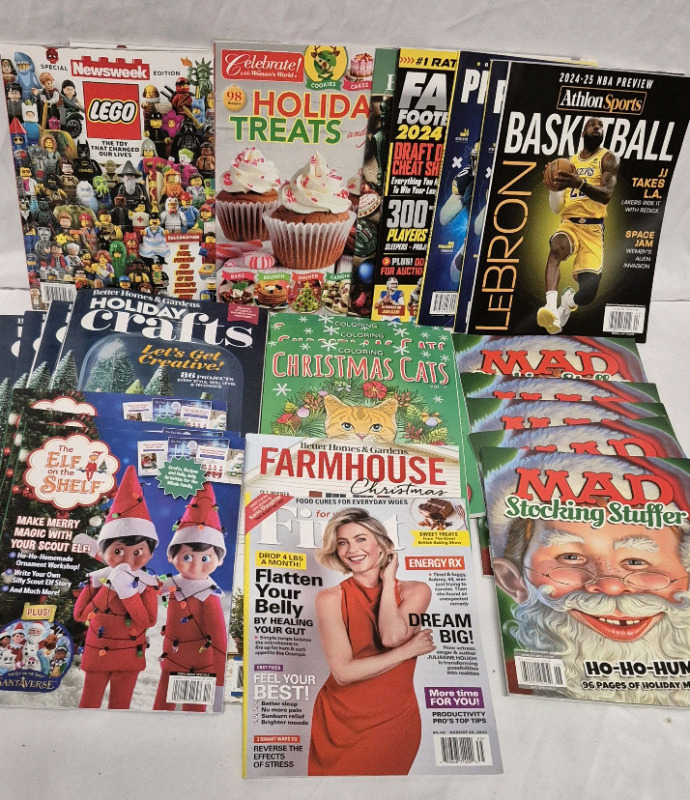26 New Magazines & Colouring Books - Better Homes & Gardens +