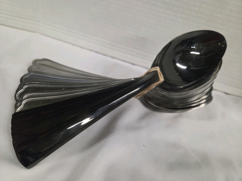 20+ New | Large Stainless Steel Spoons | Measures 9" Ea. | Over $50 CAD