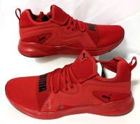 PUMA Men's Softride Rift Breeze Sneakers: High Risk Red/Black (Size 12)