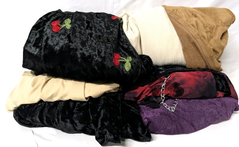 6 New Size 1XL (14-16) Women's Fantasy Frilly + Functional Tops