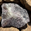 Red Jasper and Lepidolite Specimes Each Retails $280. O0 each Boxed Approximately 1 - 1.5 Inch Dime placed for sizing - 4