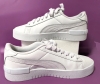 New PUMA Ladies Jada Sneakers: White/Silver (Size 7) - 2