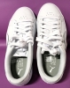New PUMA Ladies Jada Sneakers: White/Silver (Size 7) - 3