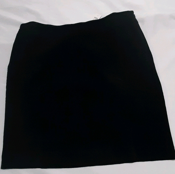 New with Tags Talbots Stretch Corduroy A-line Skirt in Indigo size 14