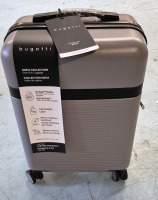 New Bugatti Carry-On Sofia Collection Hardshell Spinner Luggage -. 18" Tall (without handle)