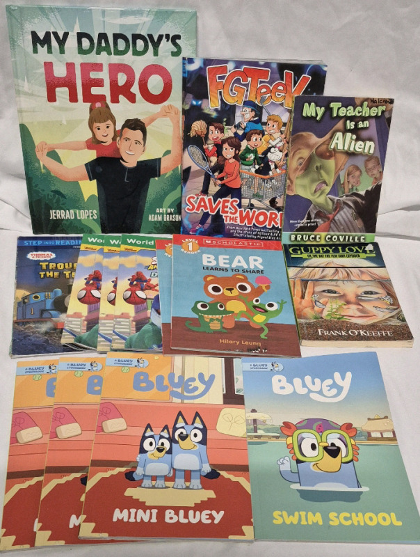 14 Children's Books - Learn to Read Bluey