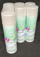 6 New Gillette Satin Care Sensitive Skin Shave Gel
