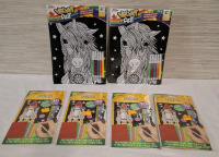 2 New Velvet Art Collect & Color Sets and 4 Crayola New Foil Art Sets