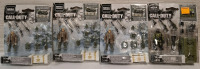 4 New Mega Construx Call of Duty Action Figure Boxes | 2 WWII Winter Crate Boxes & 2 Hazmat Crate Boxes | Package Measurements: 6" X 5"
