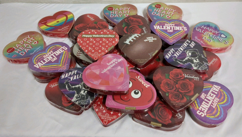 30 New Russell Stover & Elmer Chocolate Assorted Chocolates Bundle