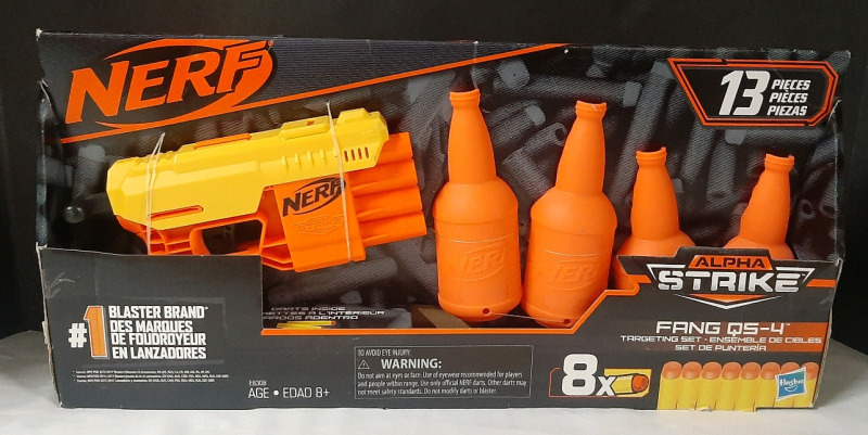 5 New Nerf Alpha Strike Fang QS-4 Targeting Sets
