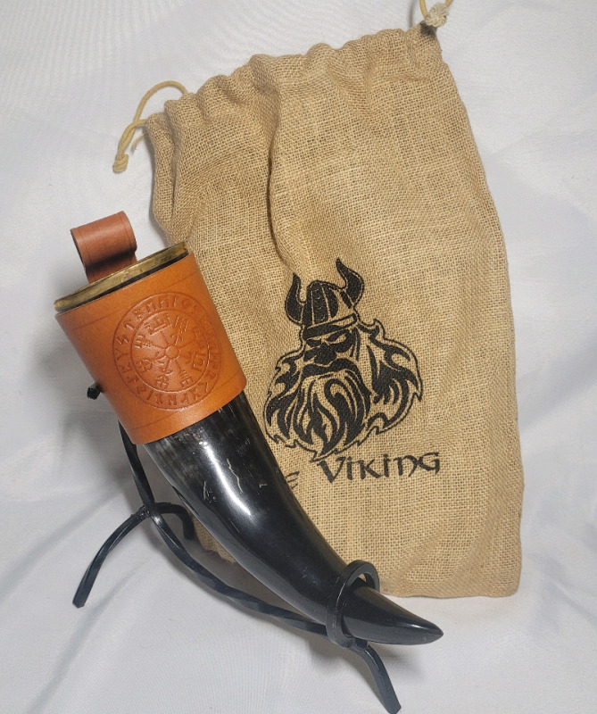 The Viking OX / Buffalo Horn Drinking Mug - New