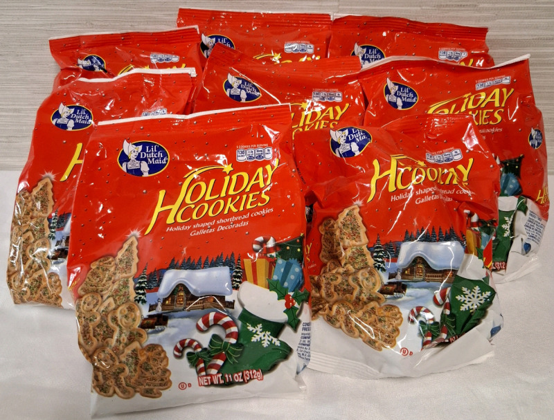 8 New Holiday Cookies Packets | Net WT 11oz each | Best Before 30 August 2025