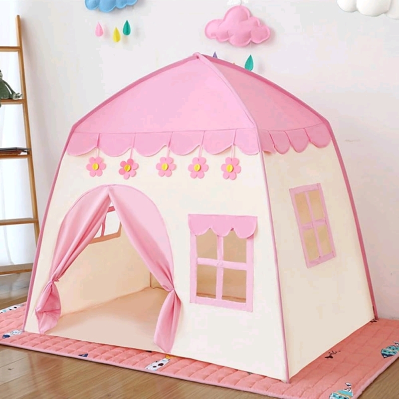 New in Bag | Princess Castle Large Play House | Measurements: 52 in. L x 40 in. W x 52 in.