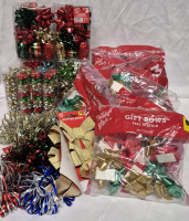 200+ Gift Bows Variety of Colours & Sizes and Ribbon Retail Value $40