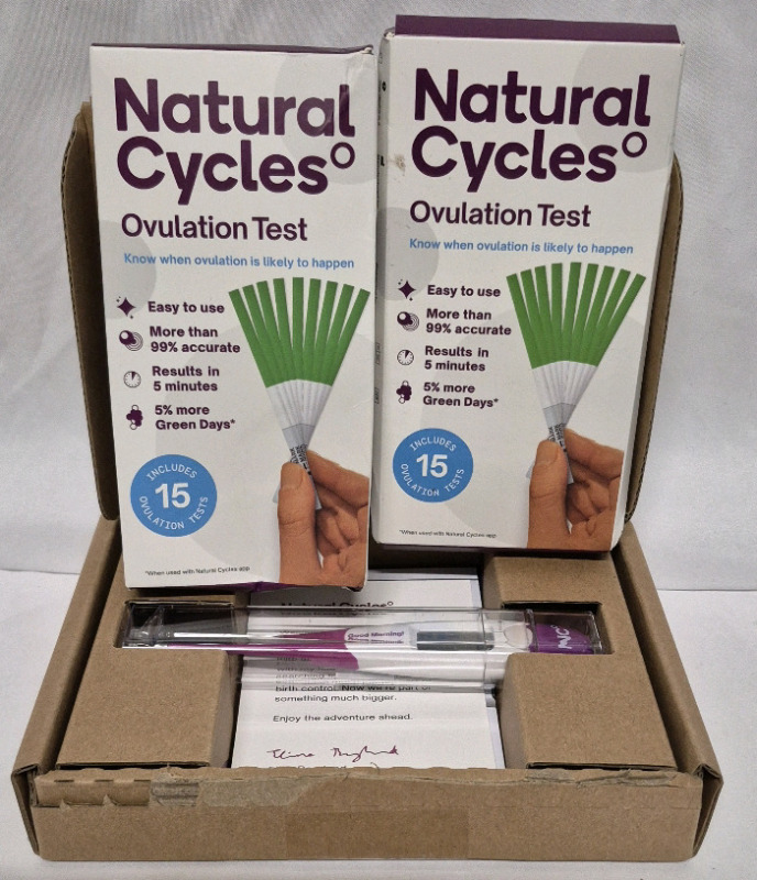 30 New Natural Cycles Ovultion Tests with Digital Base Thermometer Exp 2027 05 14