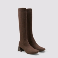 New Vivaia sz 35.5 (Medium) Women's Rebecca Pro Square Toe Knee High Boots - Waterproof Retails for $269