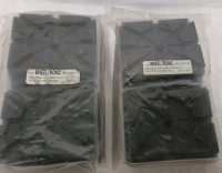 8 New Rectangle Lift Pad Set Compatible with Wheeltronics, Ammco, Magnum & Snap-On Lifts Ref 3-0872x Retail Value $232