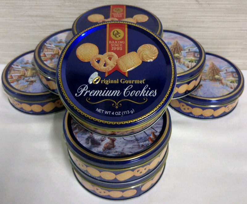 9 New Original Gourmet Premium Cookies 4oz/113g BB OCT 14 2025