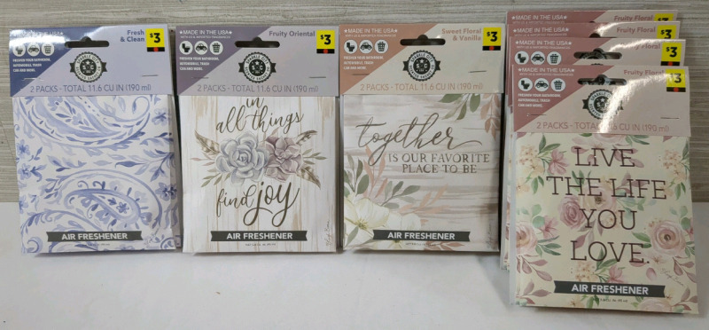 7 New Sparkle City Air Fresheners