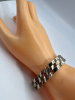 Stamped 925 Chunky Sterling Bracelet - 2