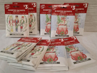 9 New Scented Sachets Air Freshers | 2 pack each | Total 11.6 CU IN. (190ml)