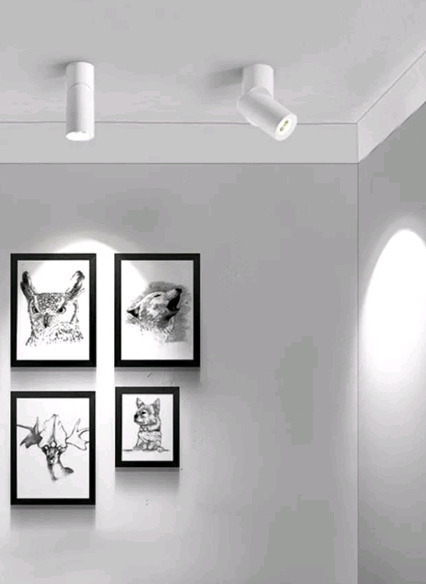 2 New Anti-Glare Led Ceiling Lights/Spotlights | Measurements: 8" X 2.6" Must be Hard Wired in